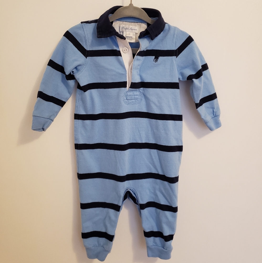Ralph Lauren 6 month baby boy jumpsuit